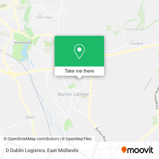 D Dublin Logistics map