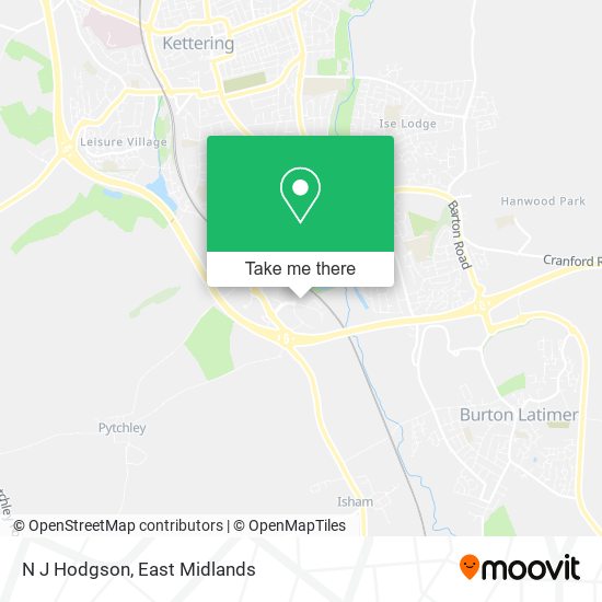 N J Hodgson map