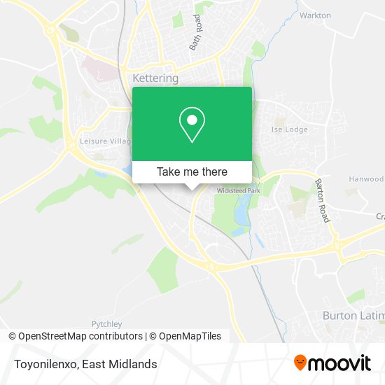 Toyonilenxo map