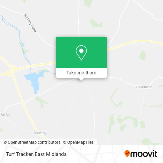 Turf Tracker map