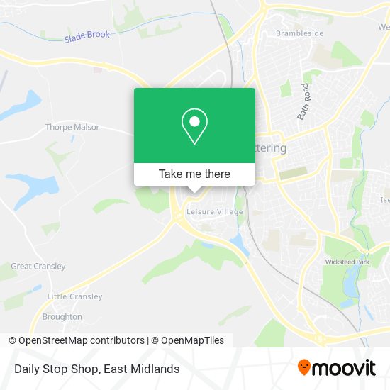 Daily Stop Shop map