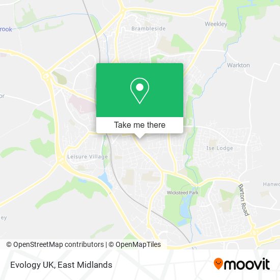 Evology UK map