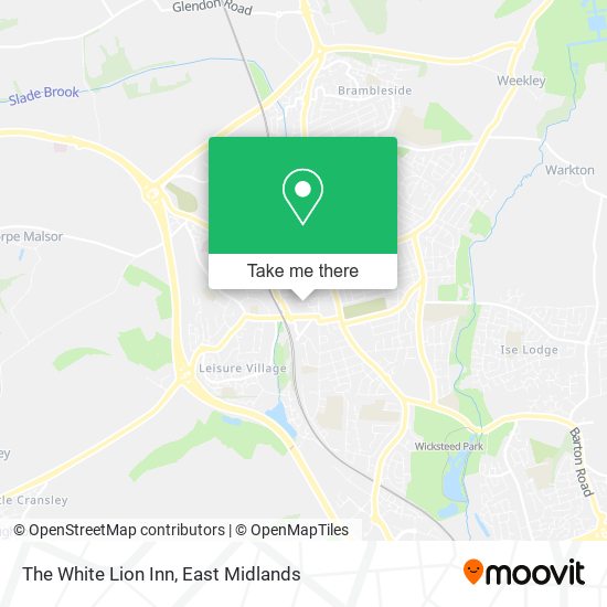 The White Lion Inn map