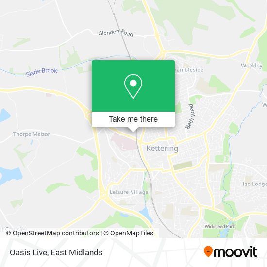 Oasis Live map