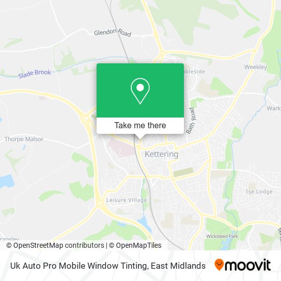 Uk Auto Pro Mobile Window Tinting map