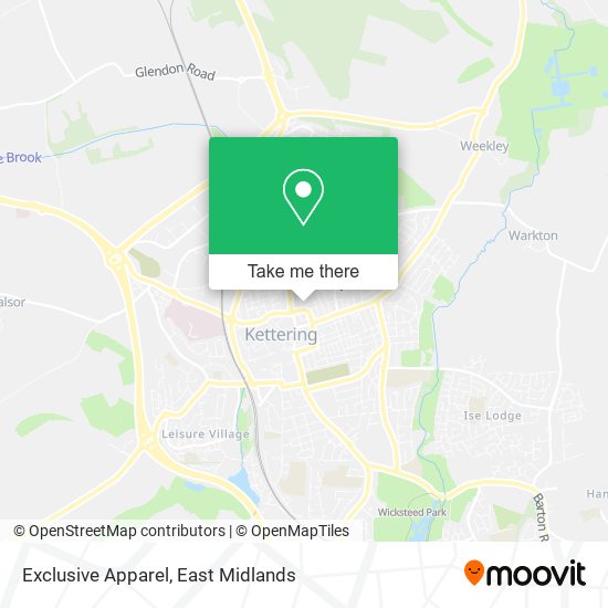 Exclusive Apparel map