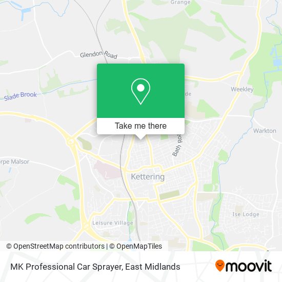 MK Professional Car Sprayer map