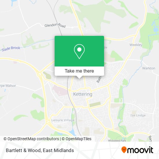 Bartlett & Wood map