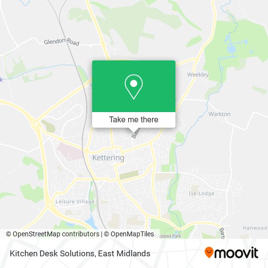 Kitchen Desk Solutions map
