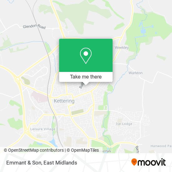 Emmant & Son map