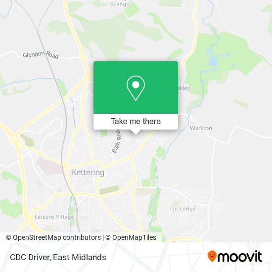 CDC Driver map