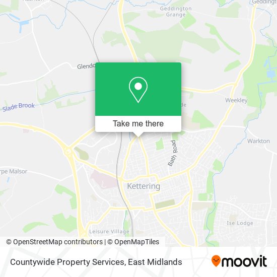 Countywide Property Services map