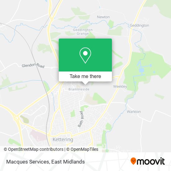 Macques Services map