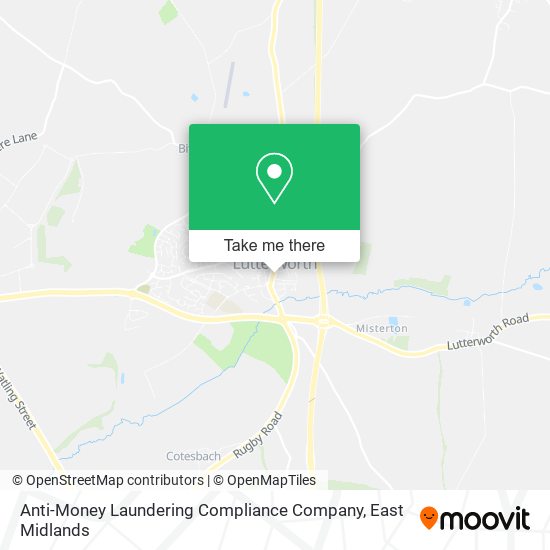 Anti-Money Laundering Compliance Company map