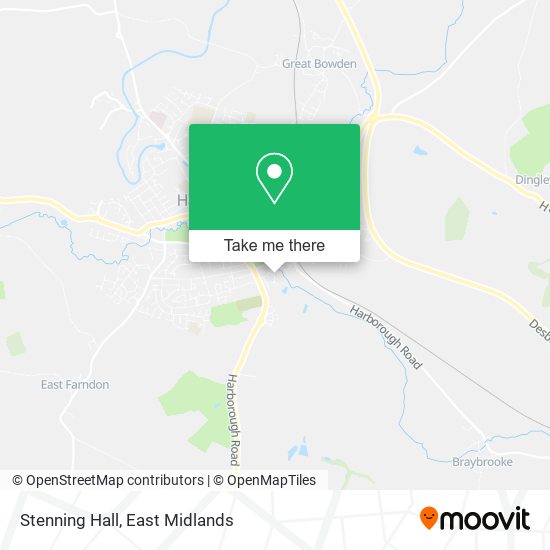 Stenning Hall map