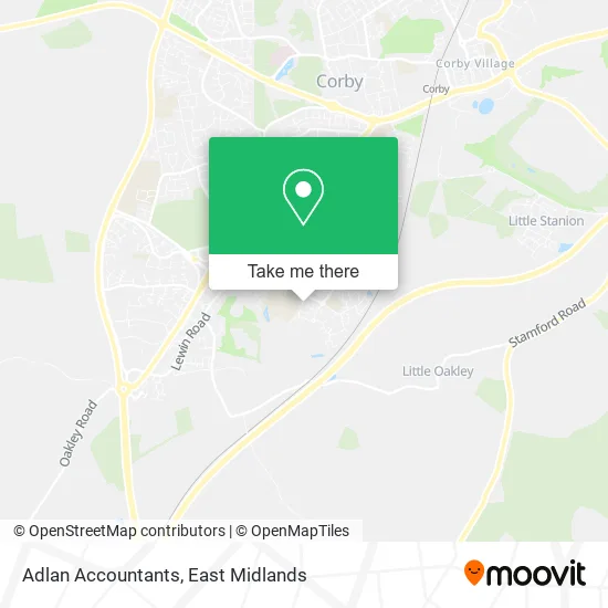 Adlan Accountants map
