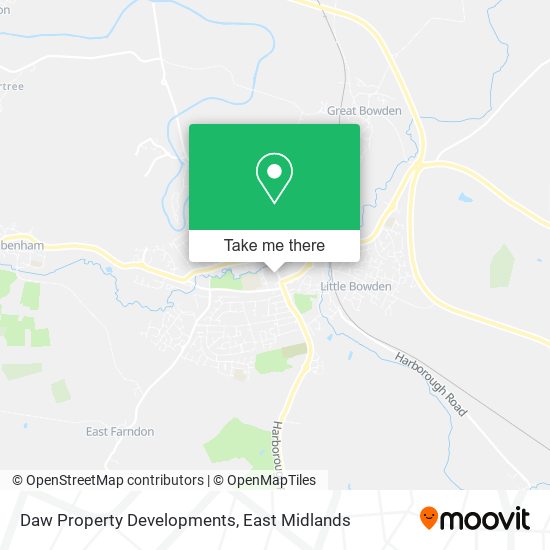 Daw Property Developments map