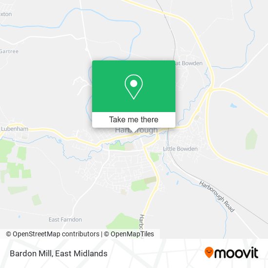 Bardon Mill map