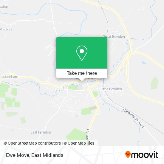 Ewe Move map