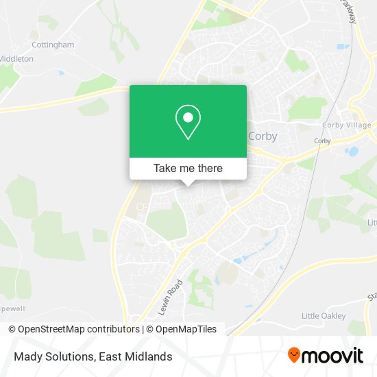 Mady Solutions map