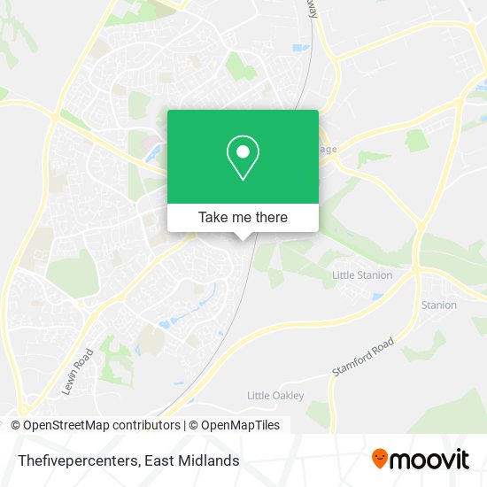 Thefivepercenters map