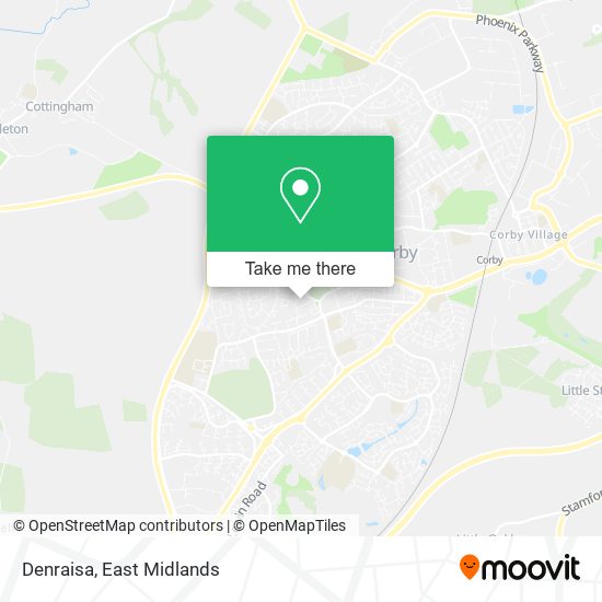 Denraisa map