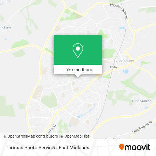 Thomas Photo Services map