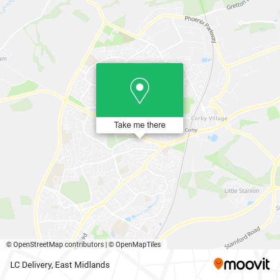 LC Delivery map