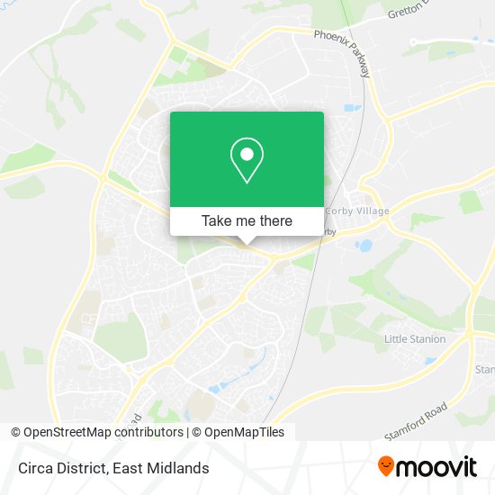 Circa District map
