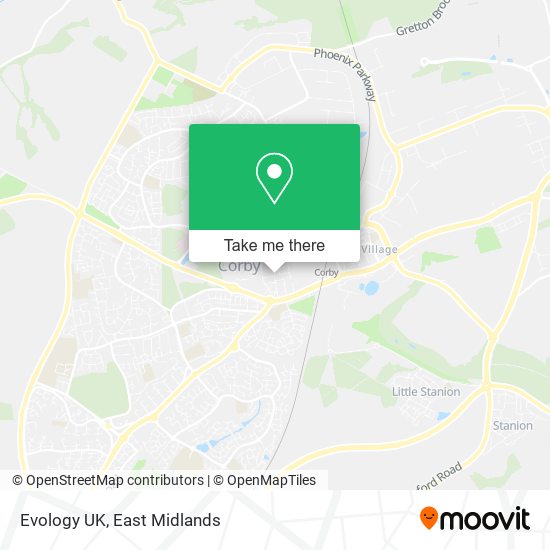 Evology UK map