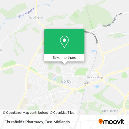 Thursfields Pharmacy map