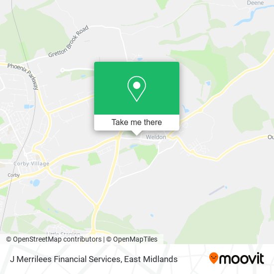 J Merrilees Financial Services map