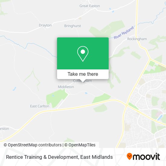 Rentice Training & Development map