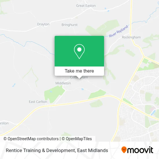 Rentice Training & Development map
