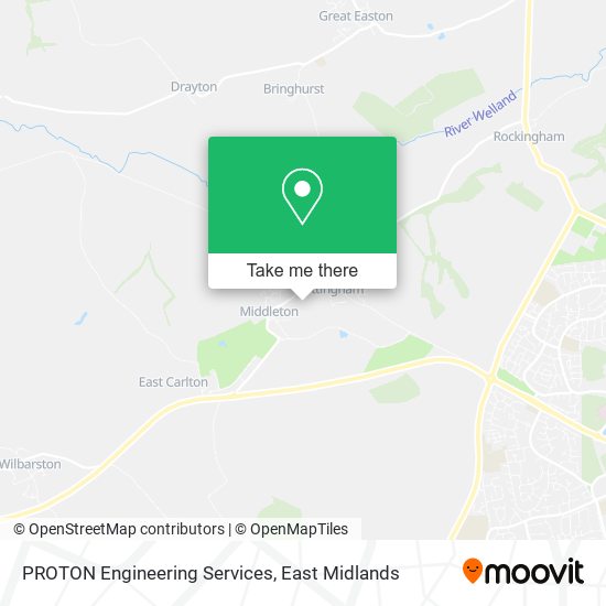 PROTON Engineering Services map