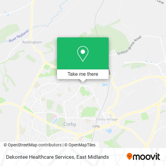 Dekontee Healthcare Services map