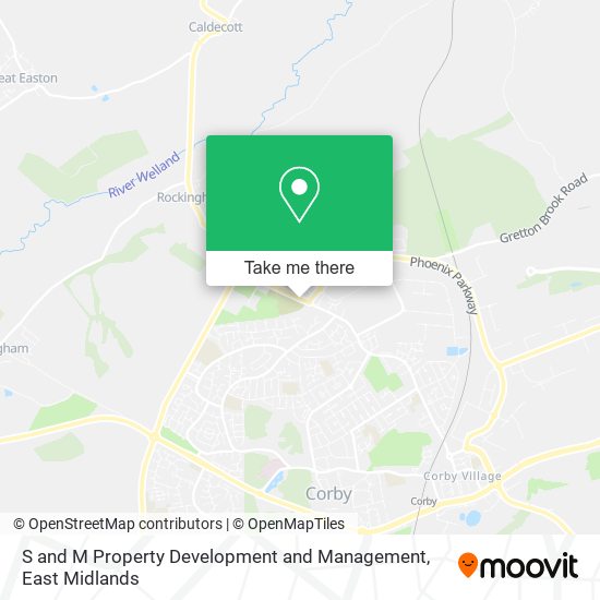 S and M Property Development and Management map