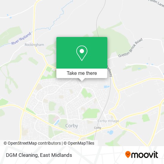 DGM Cleaning map