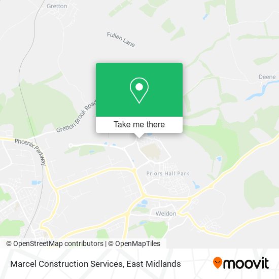 Marcel Construction Services map