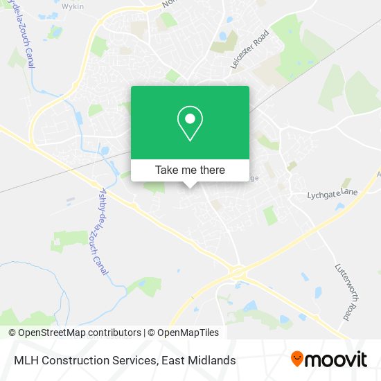 MLH Construction Services map