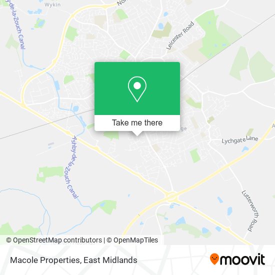 Macole Properties map