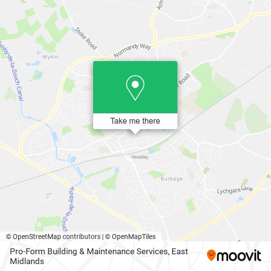 Pro-Form Building & Maintenance Services map