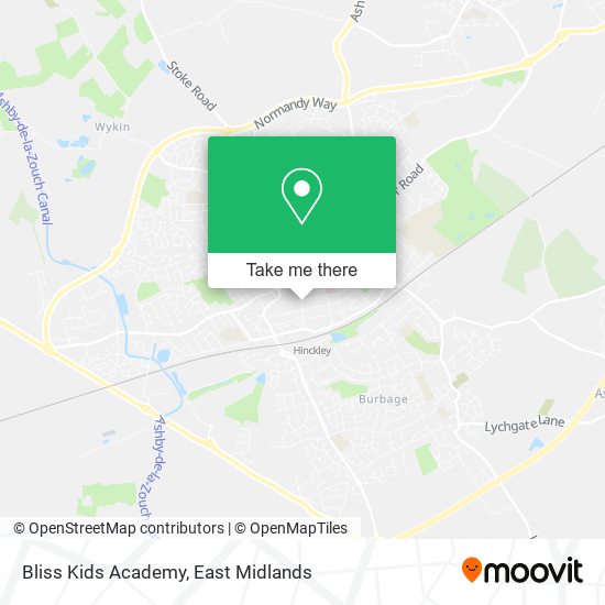 Bliss Kids Academy map