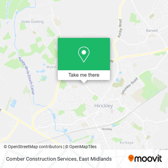 Comber Construction Services map