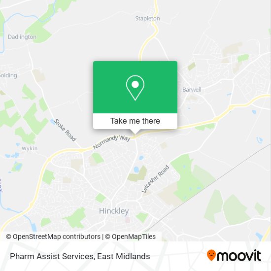 Pharm Assist Services map