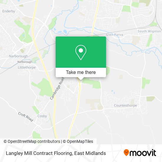 Langley Mill Contract Flooring map