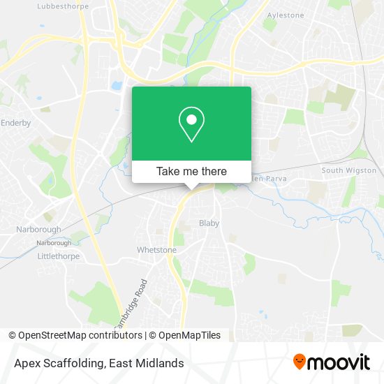 Apex Scaffolding map
