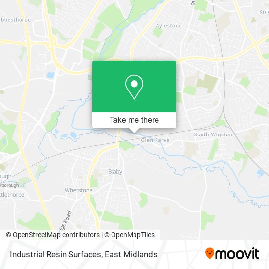 Industrial Resin Surfaces map