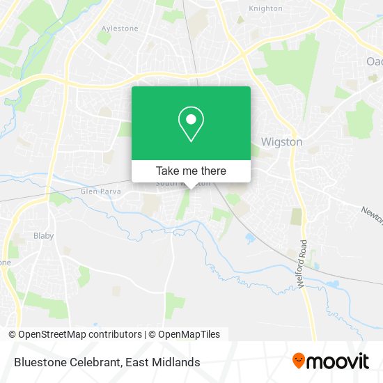 Bluestone Celebrant map