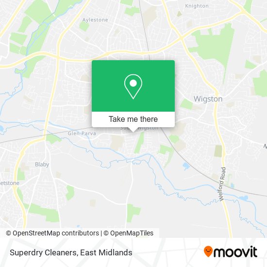 Superdry Cleaners map